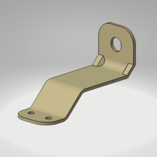 Aircraft Double Offset Brackets - TA Aerospace